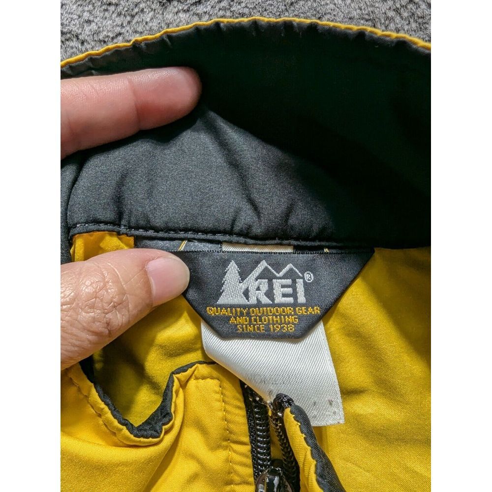 REI Long Sleeve Full Zip Windbreaker Women's Size Medium Yellow - Picture 3 of 11